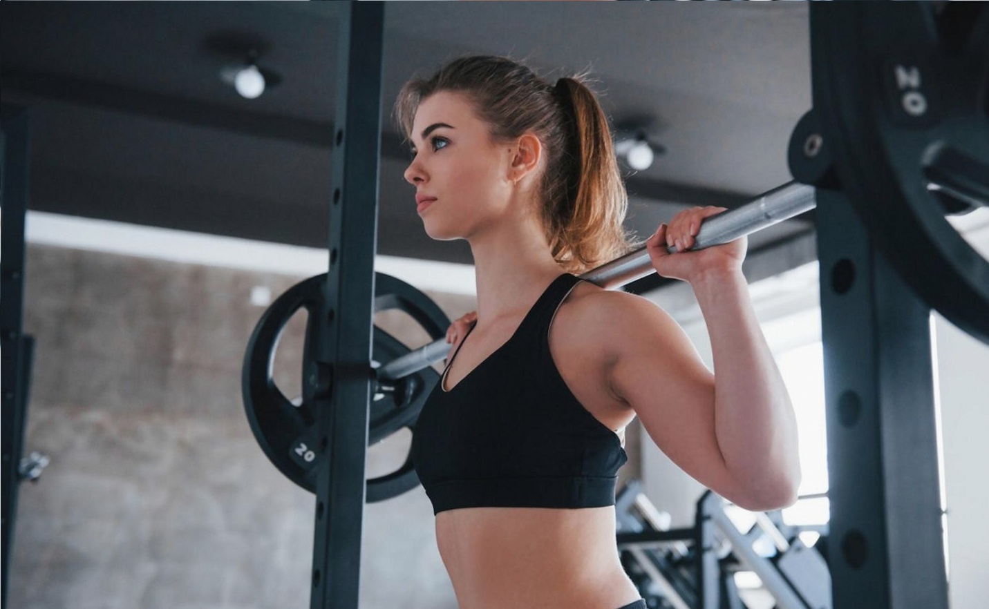 Athlete mid-workout during a high-intensity testing week